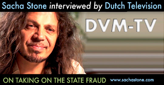 DVM-TV interviews Sacha Stone