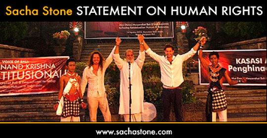 Sacha Stone on Human Rights