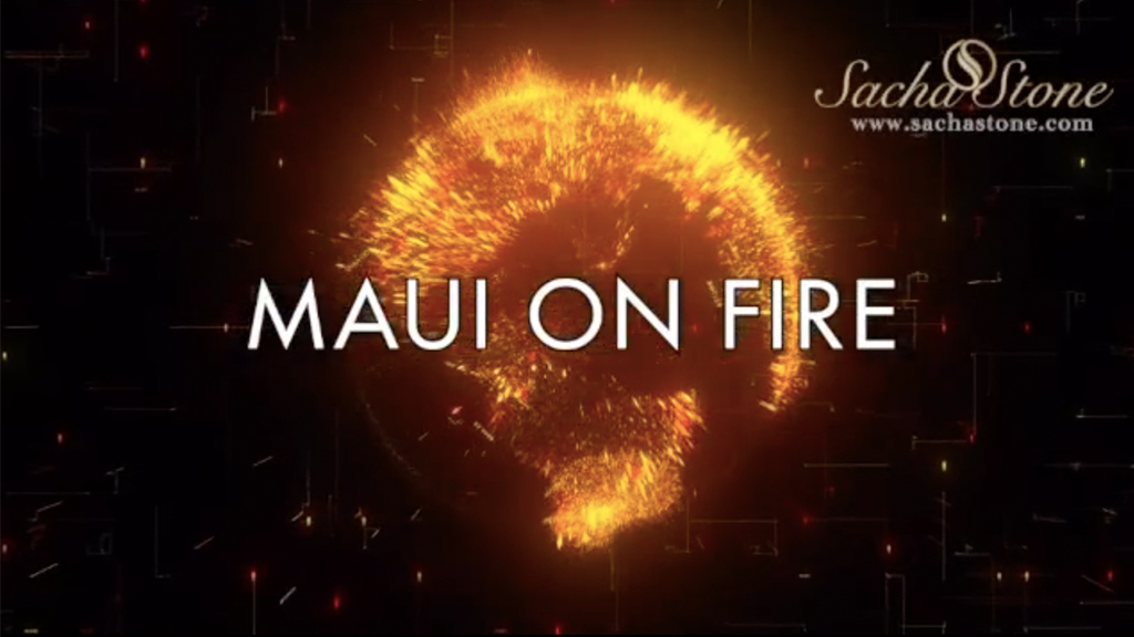 Sacha Stone Maui on Fire